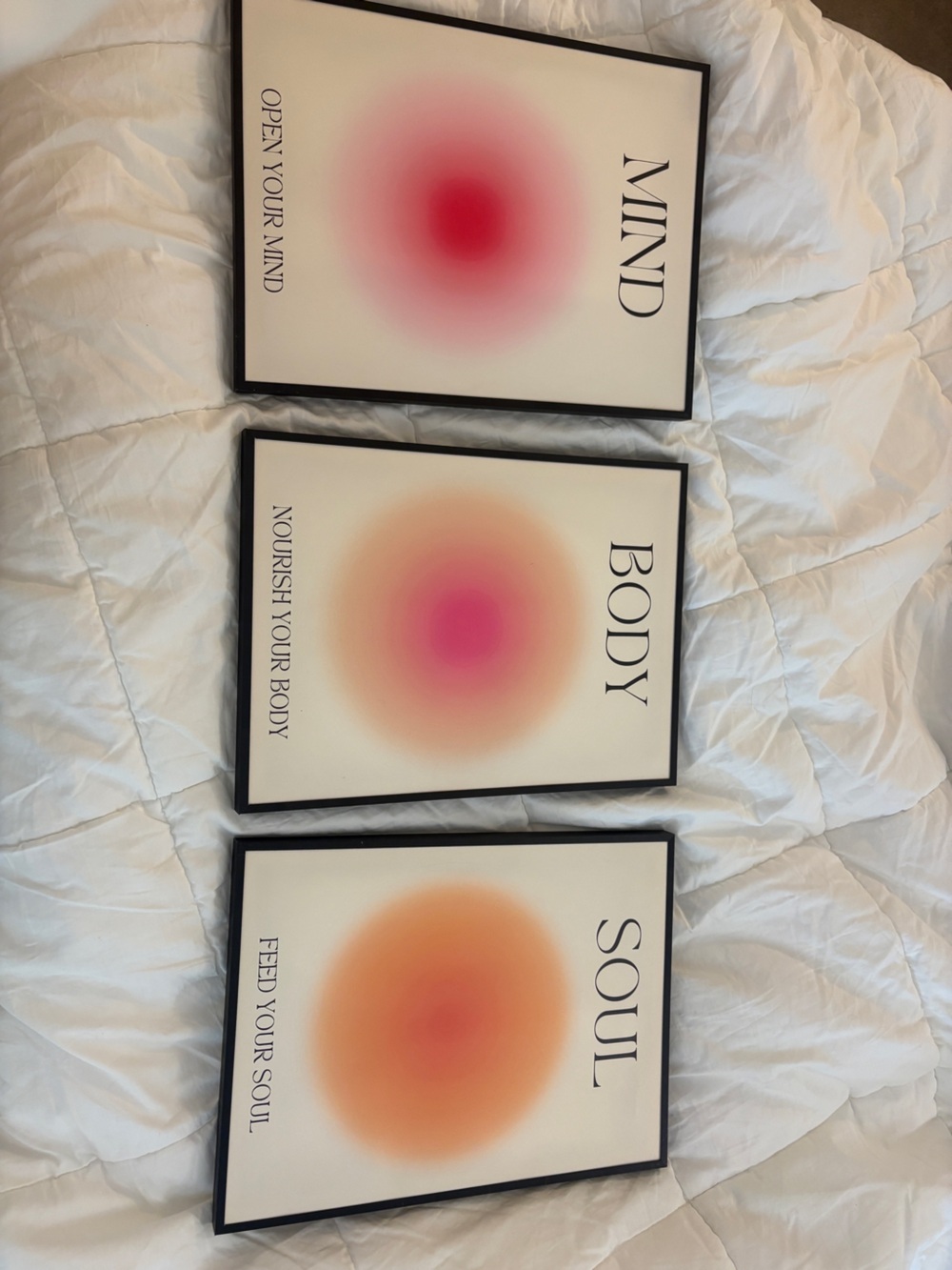 Amazon Home Art Prints - Mind Body Soul